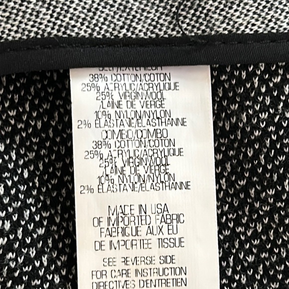 Theory knit skater skirt in gray tones Sz 4 - Picture 9 of 9